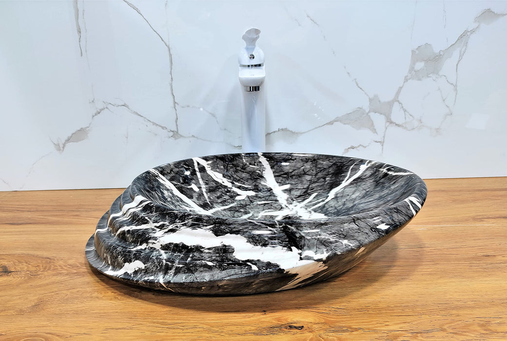 Premium Designer Table top/Counter top Wash Basin/Vessel sink (19x13x5 In) BTT-0165