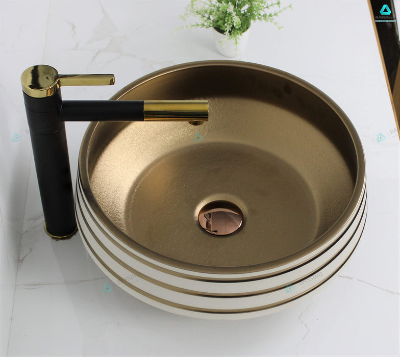 Premium Designer Table top/Counter top Wash Basin/Vessel sink (16x16x7 In) BTT-1179